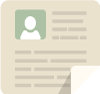 A logo of a beige newsletter