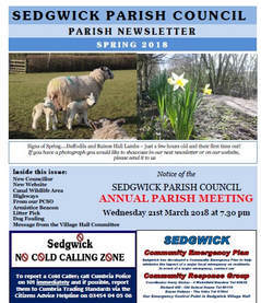 Parish Newsletter 2018 