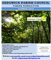 Parish Newsletter 2016 summer 