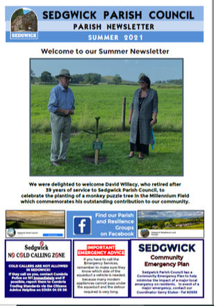 Parish Newsletter Summer 2021 